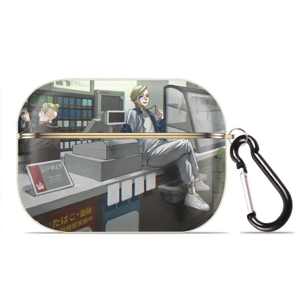（画像用） 東京リベンジャーズ Tokyo Revengers 【AirPods Pro用】ハードシェル保護ケース｜耐衝撃・防指紋・カラビナ付き商品仕様