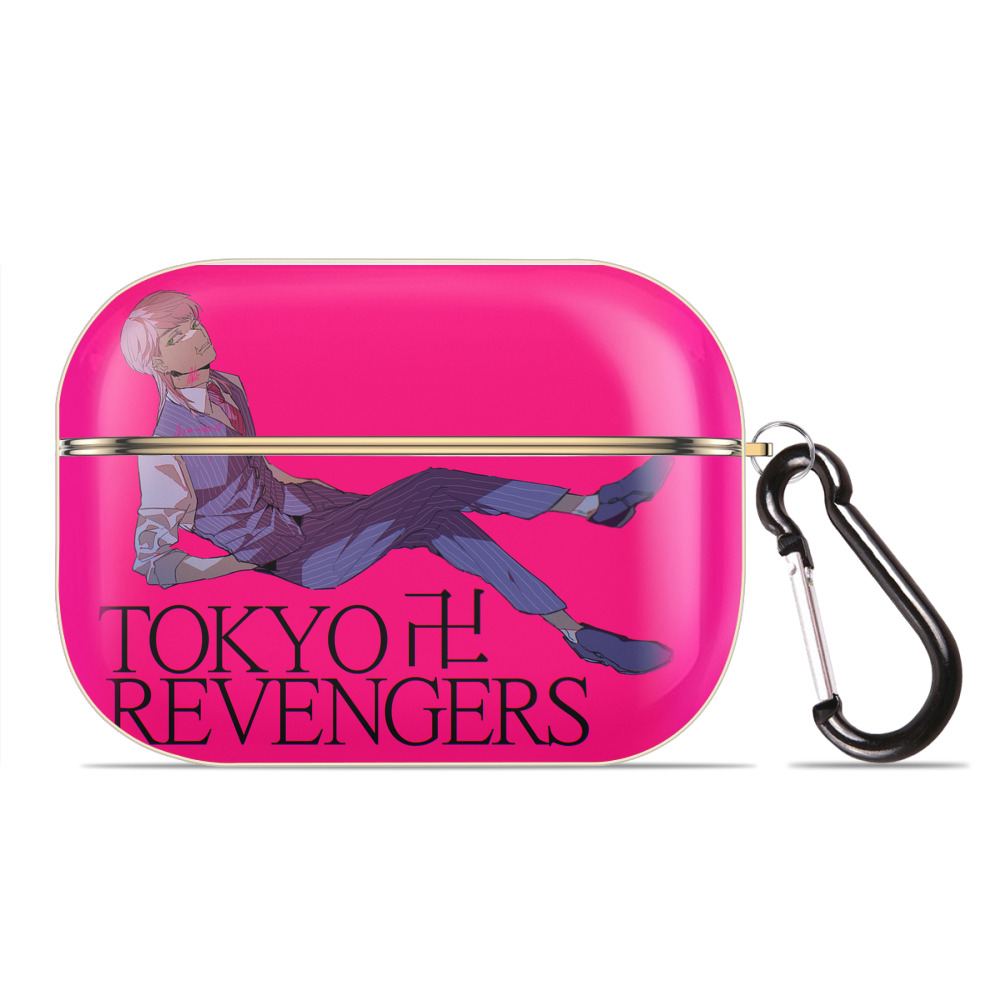 （画像用） 東京リベンジャーズ Tokyo Revengers 【AirPods Pro用】ハードシェル保護ケース｜耐衝撃・防指紋・カラビナ付き商品仕様
