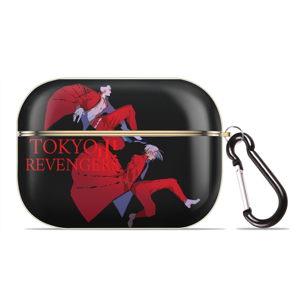 （画像用） 東京リベンジャーズ Tokyo Revengers 【AirPods Pro用】ハードシェル保護ケース｜耐衝撃・防指紋・カラビナ付き商品仕様