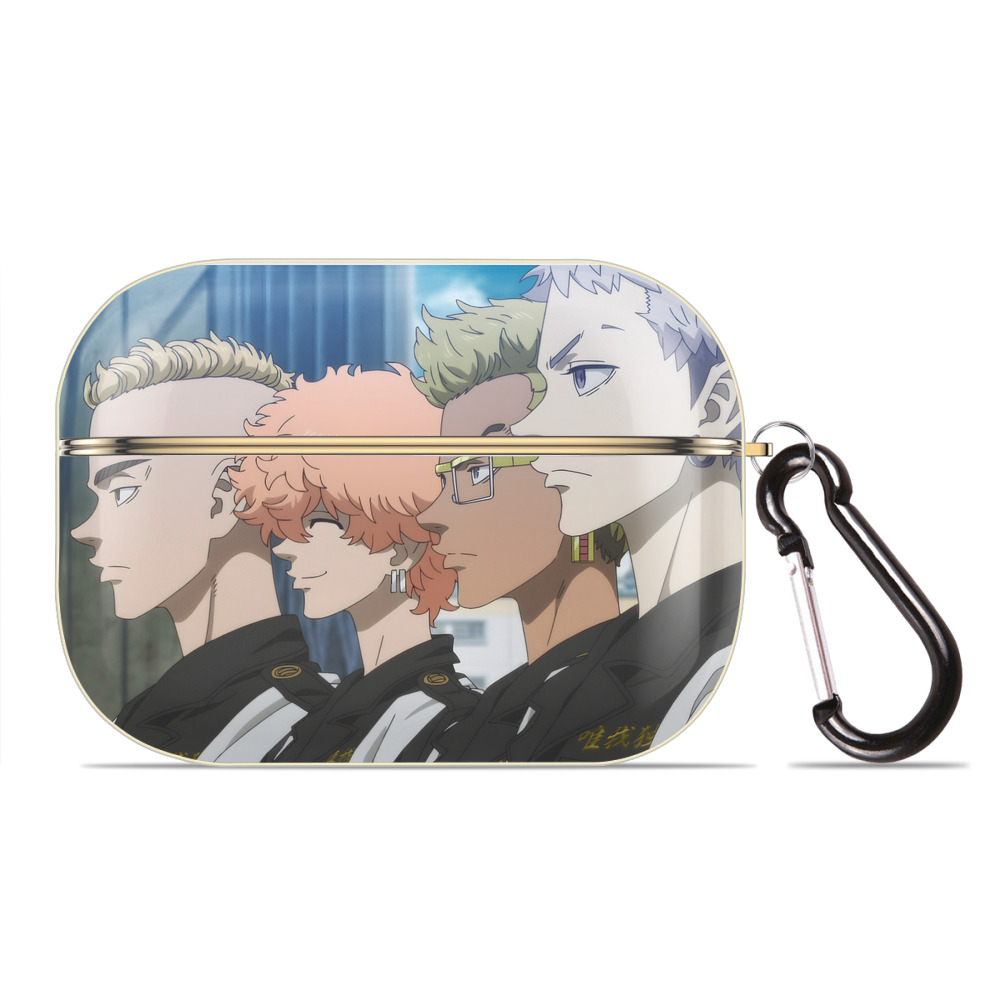 （画像用） 東京リベンジャーズ Tokyo Revengers 【AirPods Pro用】ハードシェル保護ケース｜耐衝撃・防指紋・カラビナ付き商品仕様
