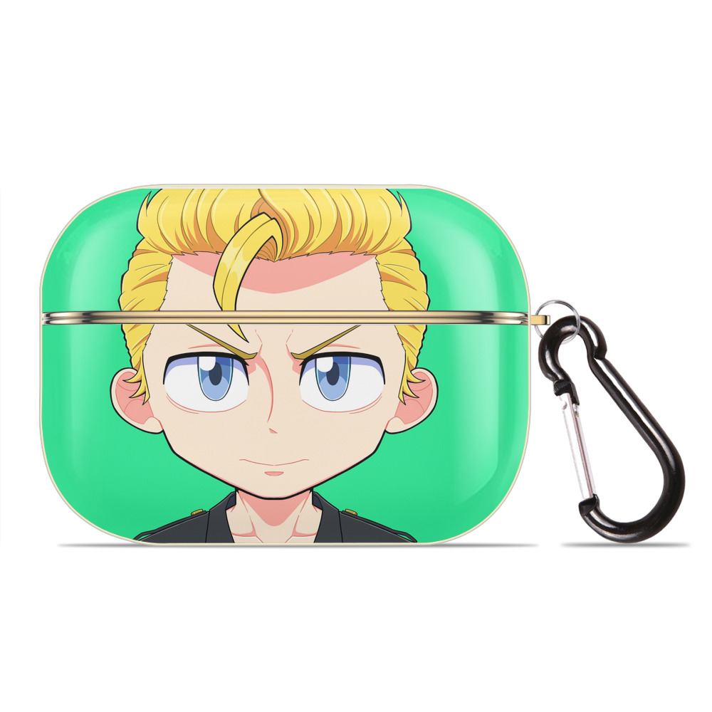 （画像用） 東京リベンジャーズ Tokyo Revengers 【AirPods Pro用】ハードシェル保護ケース｜耐衝撃・防指紋・カラビナ付き商品仕様