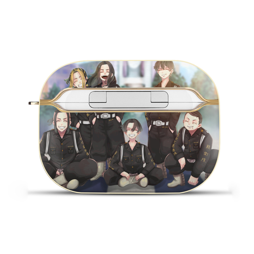 （画像用） 東京リベンジャーズ Tokyo Revengers 【AirPods Pro用】ハードシェル保護ケース｜耐衝撃・防指紋・カラビナ付き商品仕様
