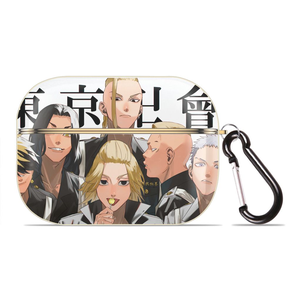 （画像用） 東京リベンジャーズ Tokyo Revengers 【AirPods Pro用】ハードシェル保護ケース｜耐衝撃・防指紋・カラビナ付き商品仕様