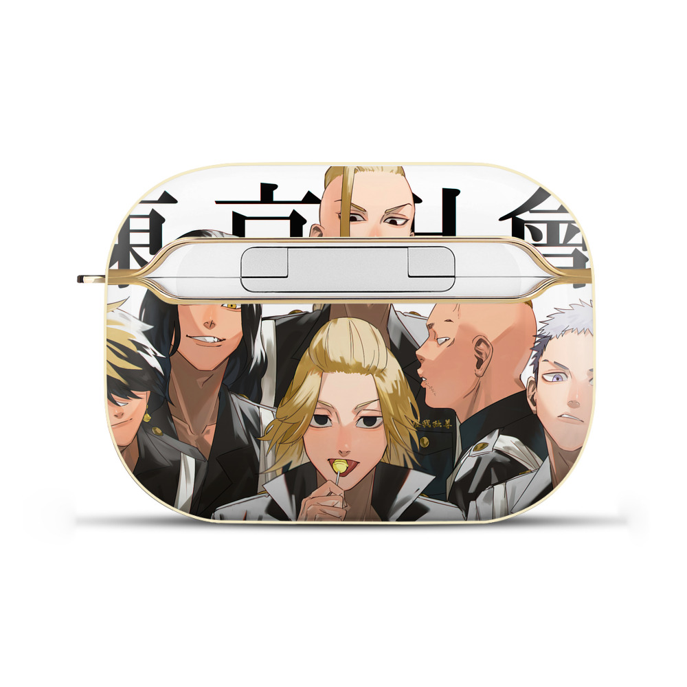 （画像用） 東京リベンジャーズ Tokyo Revengers 【AirPods Pro用】ハードシェル保護ケース｜耐衝撃・防指紋・カラビナ付き商品仕様