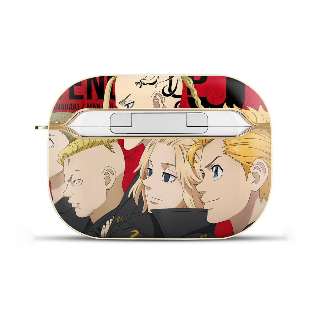 （画像用） 東京リベンジャーズ Tokyo Revengers 【AirPods Pro用】ハードシェル保護ケース｜耐衝撃・防指紋・カラビナ付き商品仕様