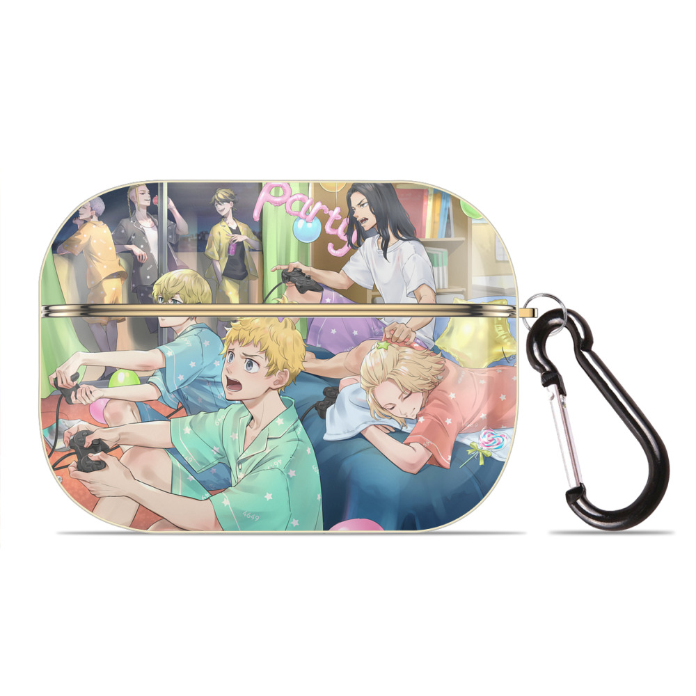 （画像用） 東京リベンジャーズ Tokyo Revengers 【AirPods Pro用】ハードシェル保護ケース｜耐衝撃・防指紋・カラビナ付き商品仕様
