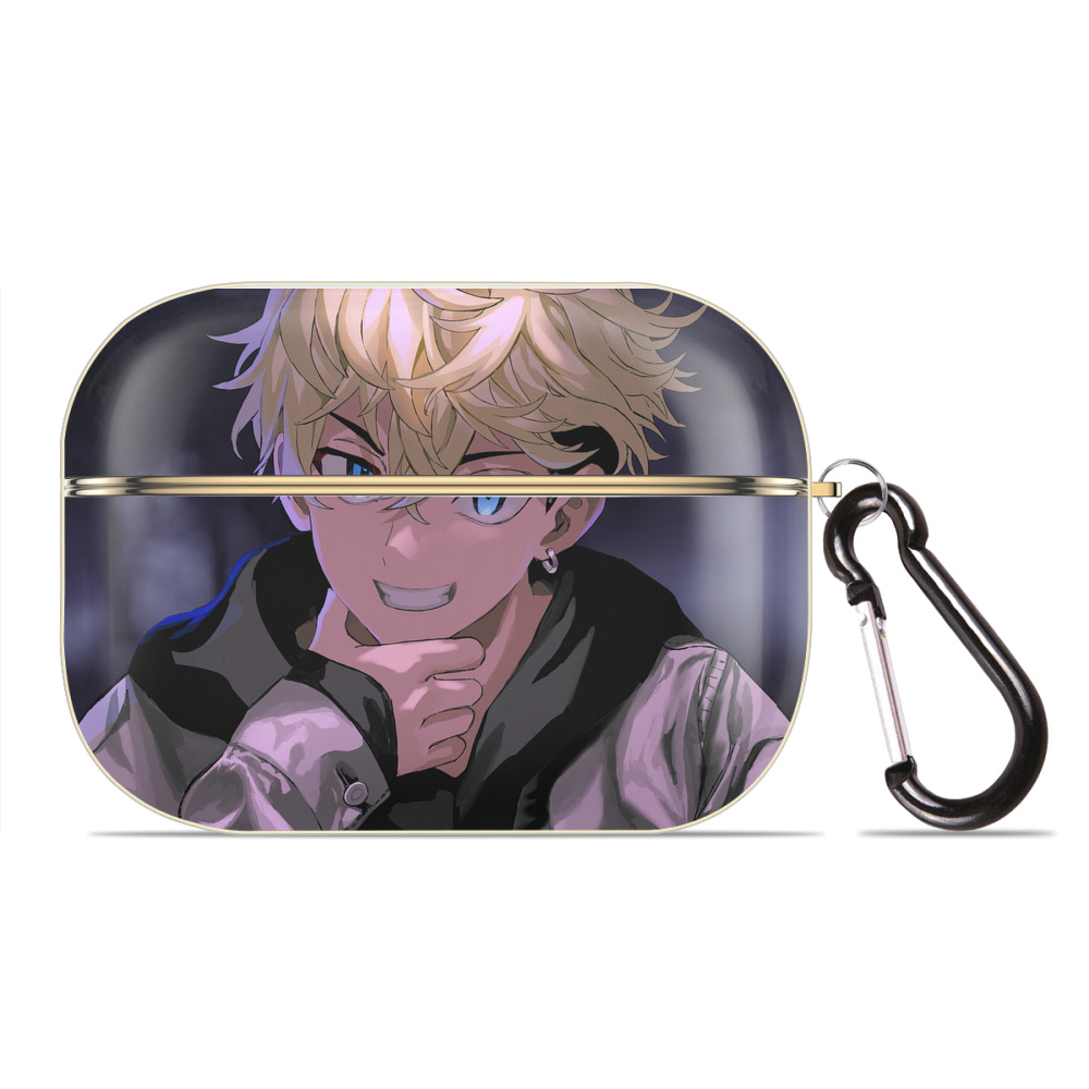 （画像用） 東京リベンジャーズ Tokyo Revengers 【AirPods Pro用】ハードシェル保護ケース｜耐衝撃・防指紋・カラビナ付き商品仕様