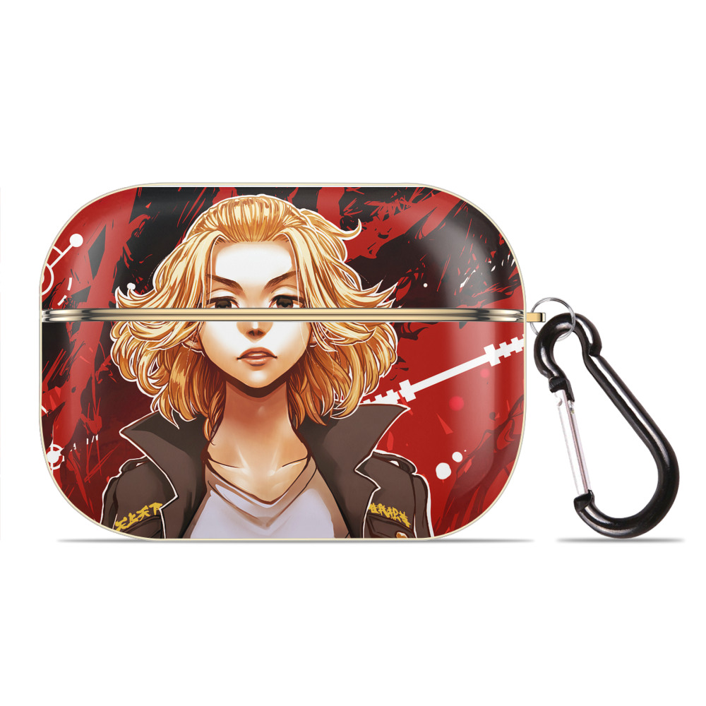 （画像用） 東京リベンジャーズ Tokyo Revengers 【AirPods Pro用】ハードシェル保護ケース｜耐衝撃・防指紋・カラビナ付き商品仕様