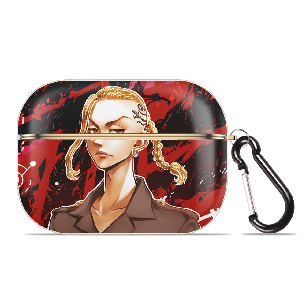 （画像用） 東京リベンジャーズ Tokyo Revengers 【AirPods Pro用】ハードシェル保護ケース｜耐衝撃・防指紋・カラビナ付き商品仕様