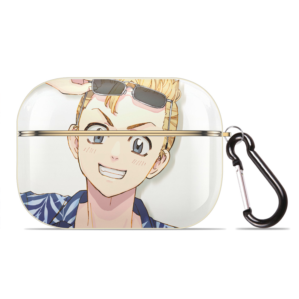 （画像用） 東京リベンジャーズ Tokyo Revengers 【AirPods Pro用】ハードシェル保護ケース｜耐衝撃・防指紋・カラビナ付き商品仕様
