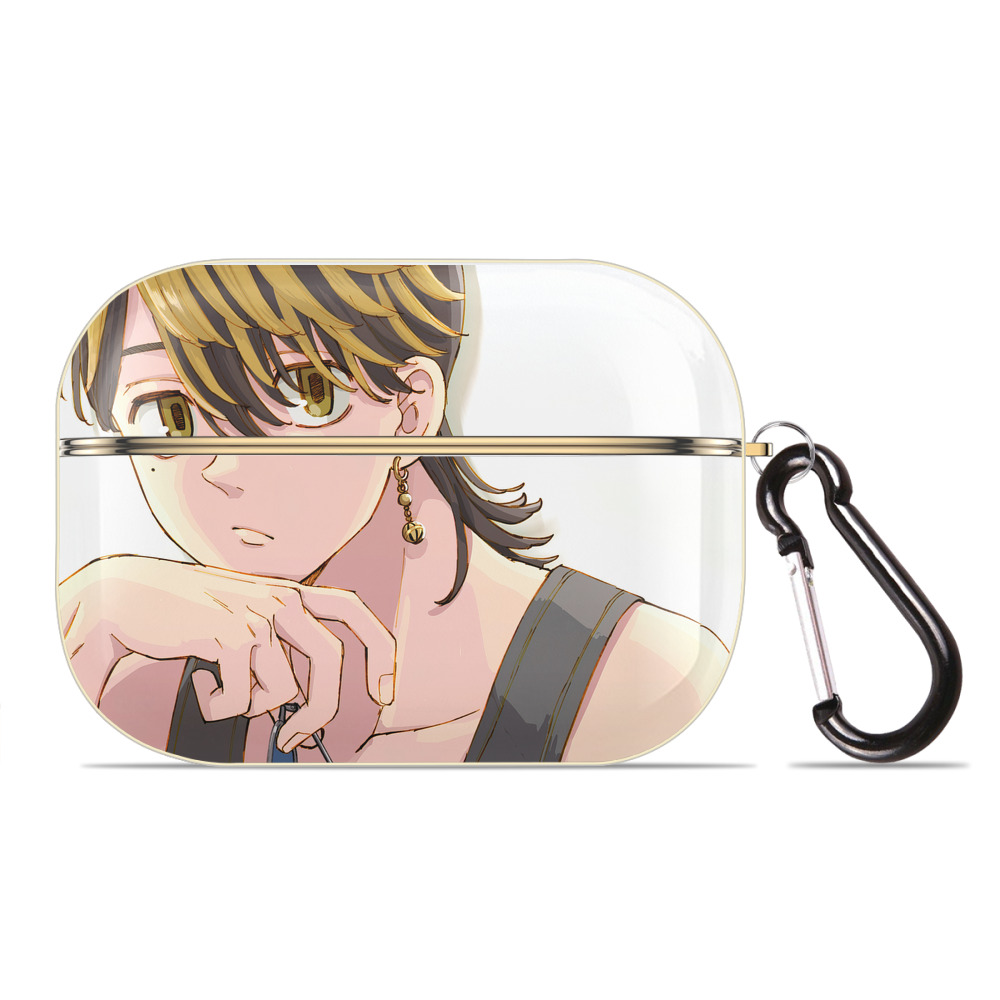 （画像用） 東京リベンジャーズ Tokyo Revengers 【AirPods Pro用】ハードシェル保護ケース｜耐衝撃・防指紋・カラビナ付き商品仕様