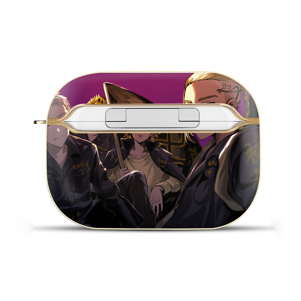 （画像用） 東京リベンジャーズ Tokyo Revengers 【AirPods Pro用】ハードシェル保護ケース｜耐衝撃・防指紋・カラビナ付き商品仕様
