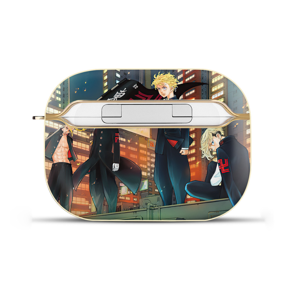 （画像用） 東京リベンジャーズ Tokyo Revengers 【AirPods Pro用】ハードシェル保護ケース｜耐衝撃・防指紋・カラビナ付き商品仕様