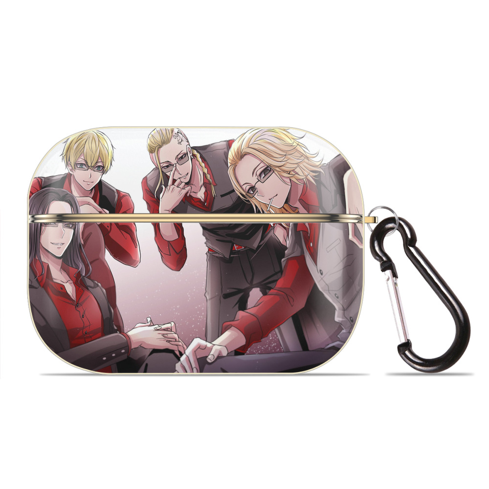 （画像用） 東京リベンジャーズ Tokyo Revengers 【AirPods Pro用】ハードシェル保護ケース｜耐衝撃・防指紋・カラビナ付き商品仕様