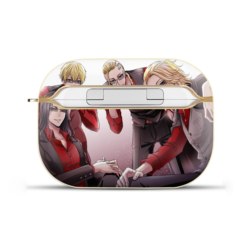 （画像用） 東京リベンジャーズ Tokyo Revengers 【AirPods Pro用】ハードシェル保護ケース｜耐衝撃・防指紋・カラビナ付き商品仕様