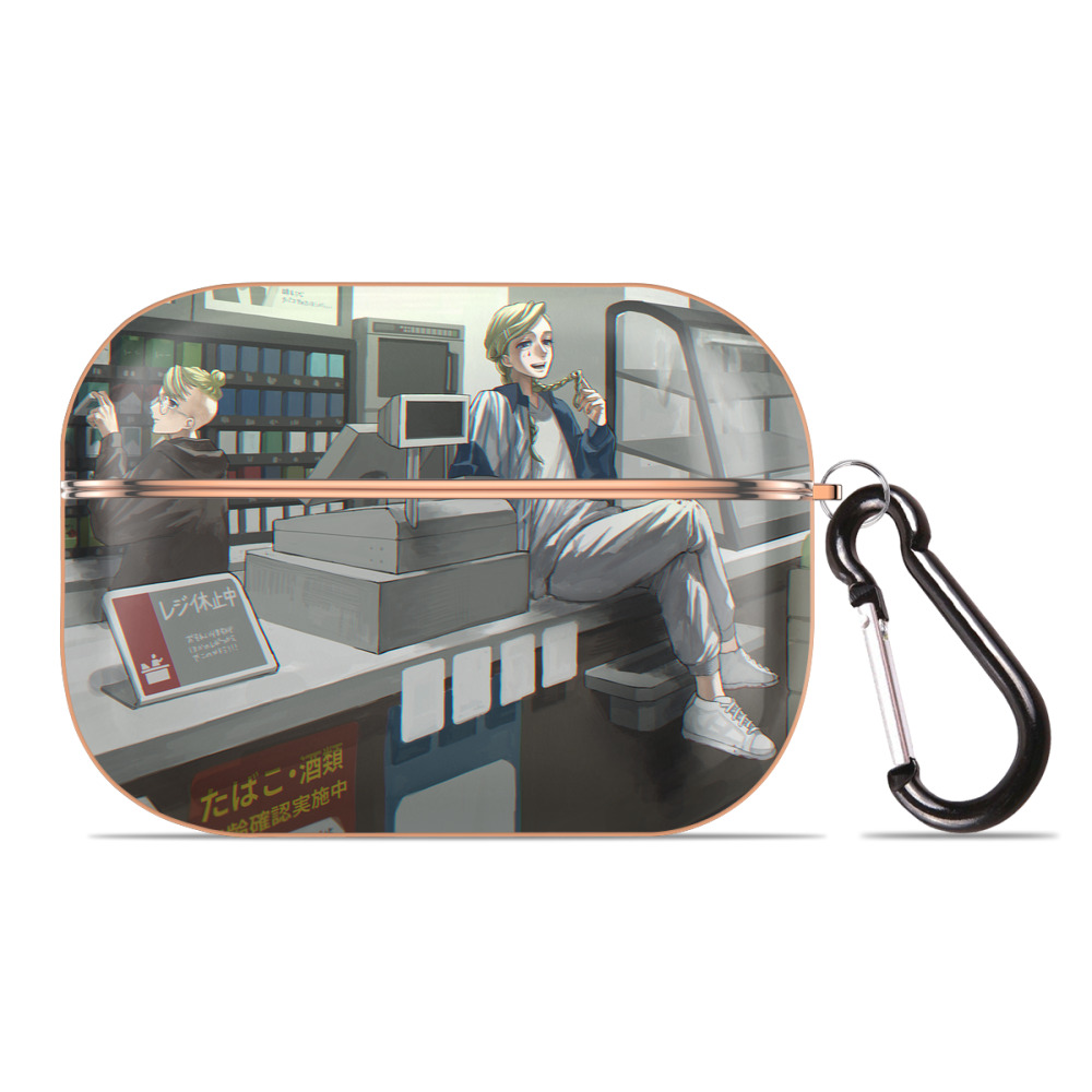 （画像用） 東京リベンジャーズ Tokyo Revengers 【AirPods Pro用】ハードシェル保護ケース｜耐衝撃・防指紋・カラビナ付き商品仕様