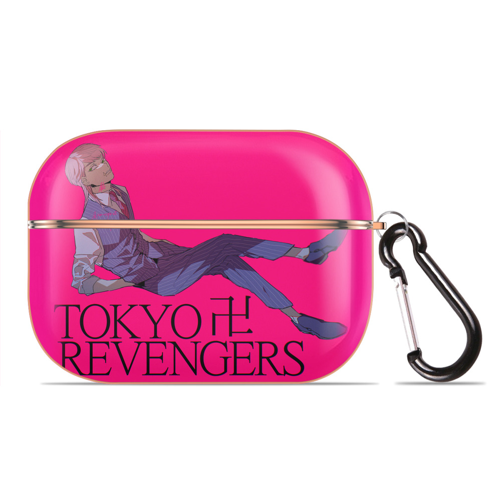 （画像用） 東京リベンジャーズ Tokyo Revengers 【AirPods Pro用】ハードシェル保護ケース｜耐衝撃・防指紋・カラビナ付き商品仕様