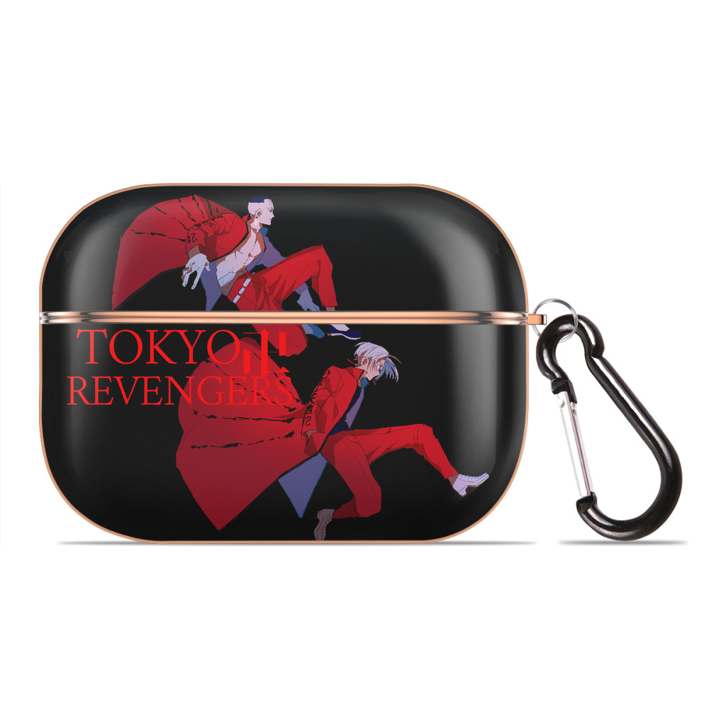 （画像用） 東京リベンジャーズ Tokyo Revengers 【AirPods Pro用】ハードシェル保護ケース｜耐衝撃・防指紋・カラビナ付き商品仕様