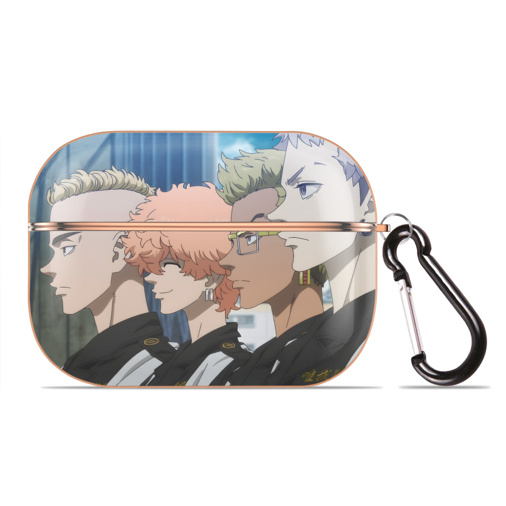 （画像用） 東京リベンジャーズ Tokyo Revengers 【AirPods Pro用】ハードシェル保護ケース｜耐衝撃・防指紋・カラビナ付き商品仕様