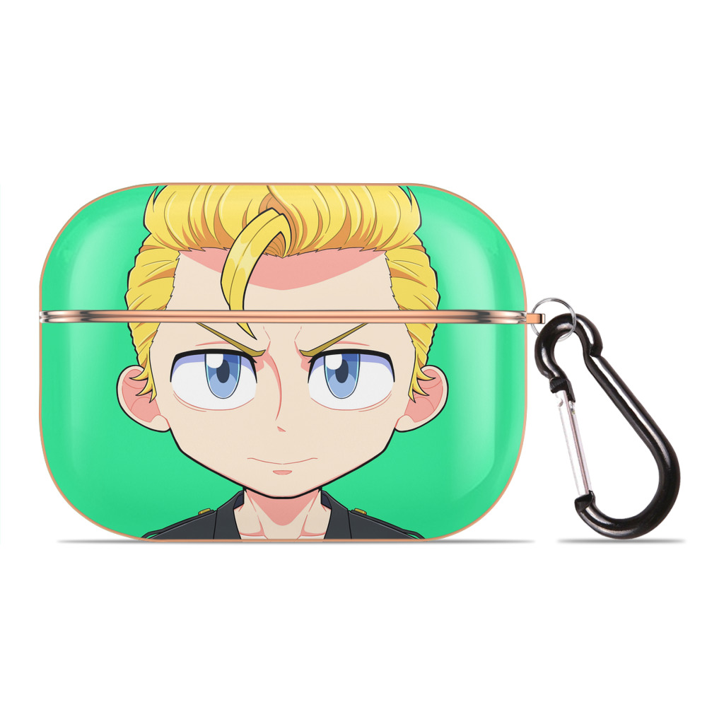 （画像用） 東京リベンジャーズ Tokyo Revengers 【AirPods Pro用】ハードシェル保護ケース｜耐衝撃・防指紋・カラビナ付き商品仕様