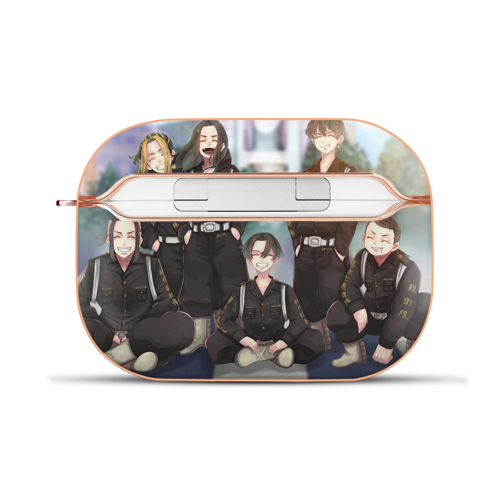 （画像用） 東京リベンジャーズ Tokyo Revengers 【AirPods Pro用】ハードシェル保護ケース｜耐衝撃・防指紋・カラビナ付き商品仕様