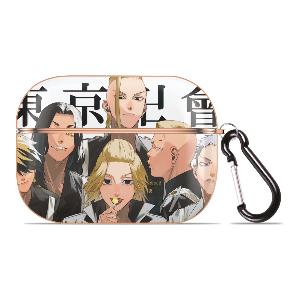 （画像用） 東京リベンジャーズ Tokyo Revengers 【AirPods Pro用】ハードシェル保護ケース｜耐衝撃・防指紋・カラビナ付き商品仕様