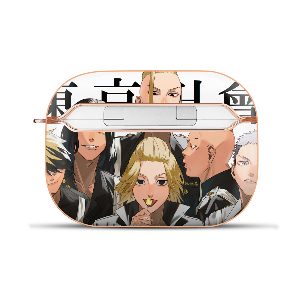 （画像用） 東京リベンジャーズ Tokyo Revengers 【AirPods Pro用】ハードシェル保護ケース｜耐衝撃・防指紋・カラビナ付き商品仕様