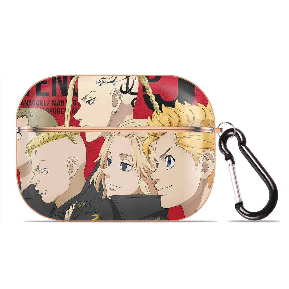 （画像用） 東京リベンジャーズ Tokyo Revengers 【AirPods Pro用】ハードシェル保護ケース｜耐衝撃・防指紋・カラビナ付き商品仕様