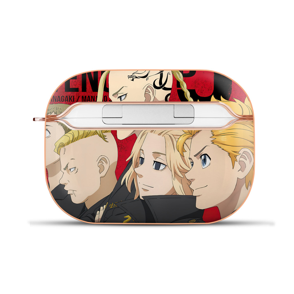 （画像用） 東京リベンジャーズ Tokyo Revengers 【AirPods Pro用】ハードシェル保護ケース｜耐衝撃・防指紋・カラビナ付き商品仕様