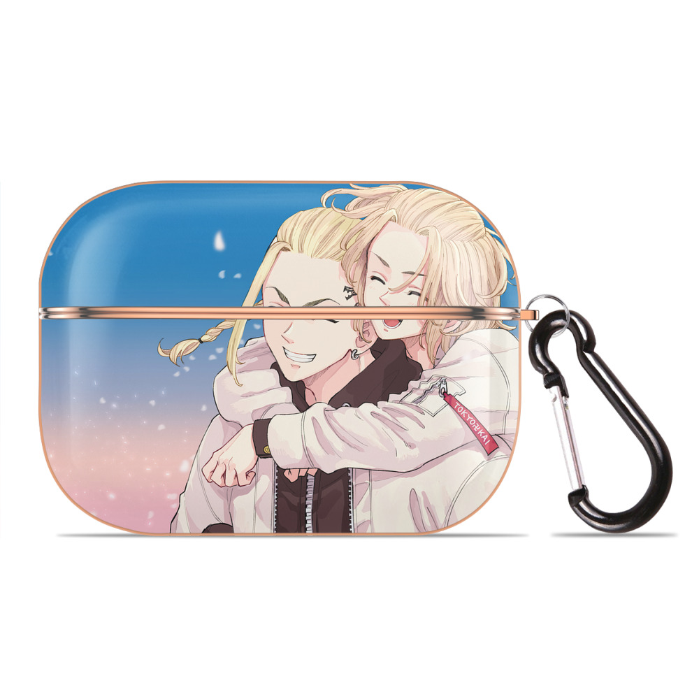 （画像用） 東京リベンジャーズ Tokyo Revengers 【AirPods Pro用】ハードシェル保護ケース｜耐衝撃・防指紋・カラビナ付き商品仕様
