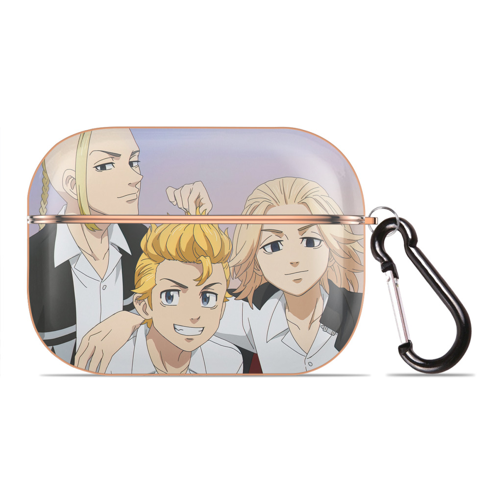 （画像用） 東京リベンジャーズ Tokyo Revengers 【AirPods Pro用】ハードシェル保護ケース｜耐衝撃・防指紋・カラビナ付き商品仕様