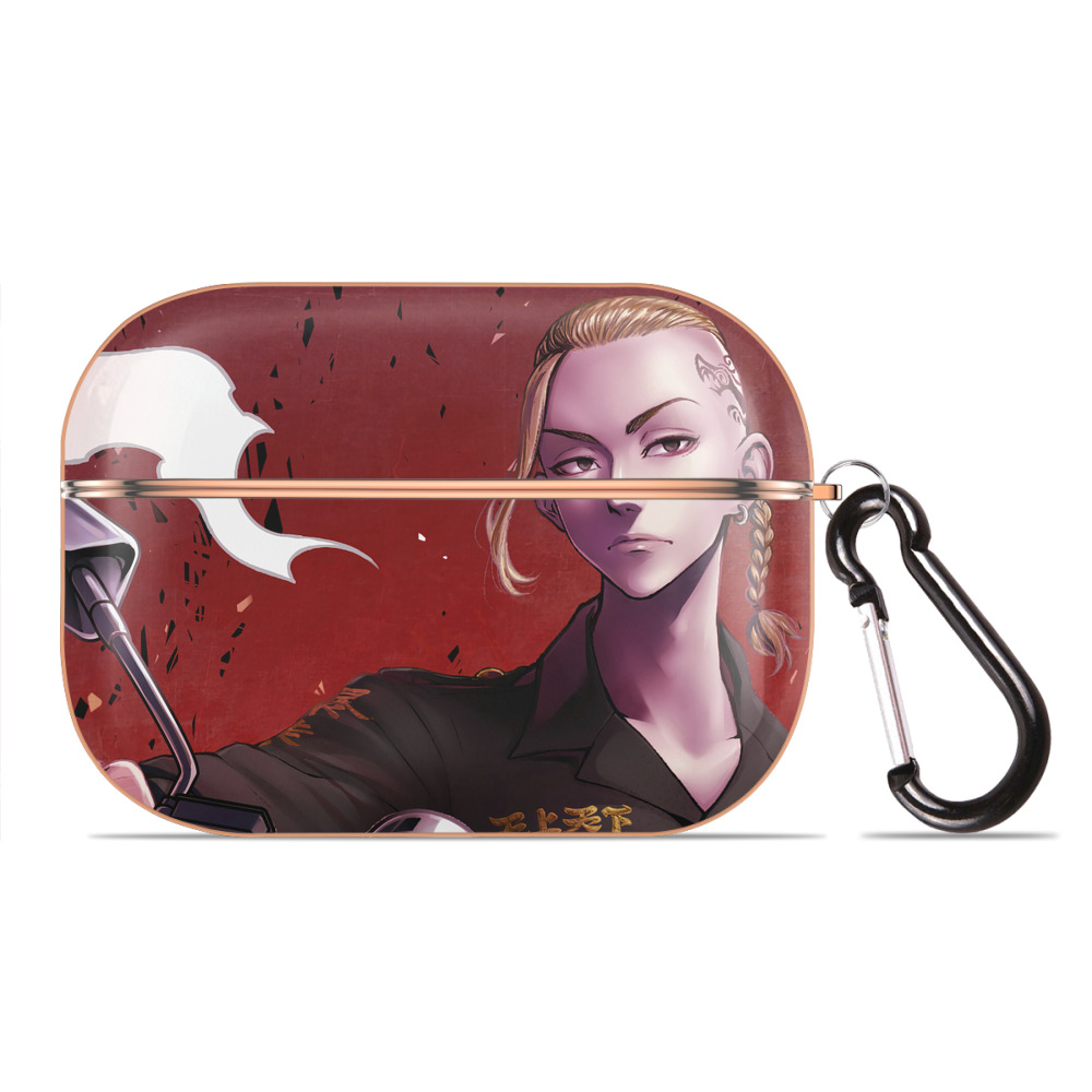 （画像用） 東京リベンジャーズ Tokyo Revengers 【AirPods Pro用】ハードシェル保護ケース｜耐衝撃・防指紋・カラビナ付き商品仕様