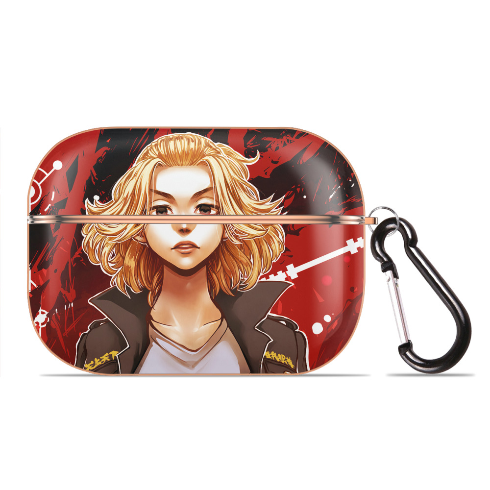 （画像用） 東京リベンジャーズ Tokyo Revengers 【AirPods Pro用】ハードシェル保護ケース｜耐衝撃・防指紋・カラビナ付き商品仕様