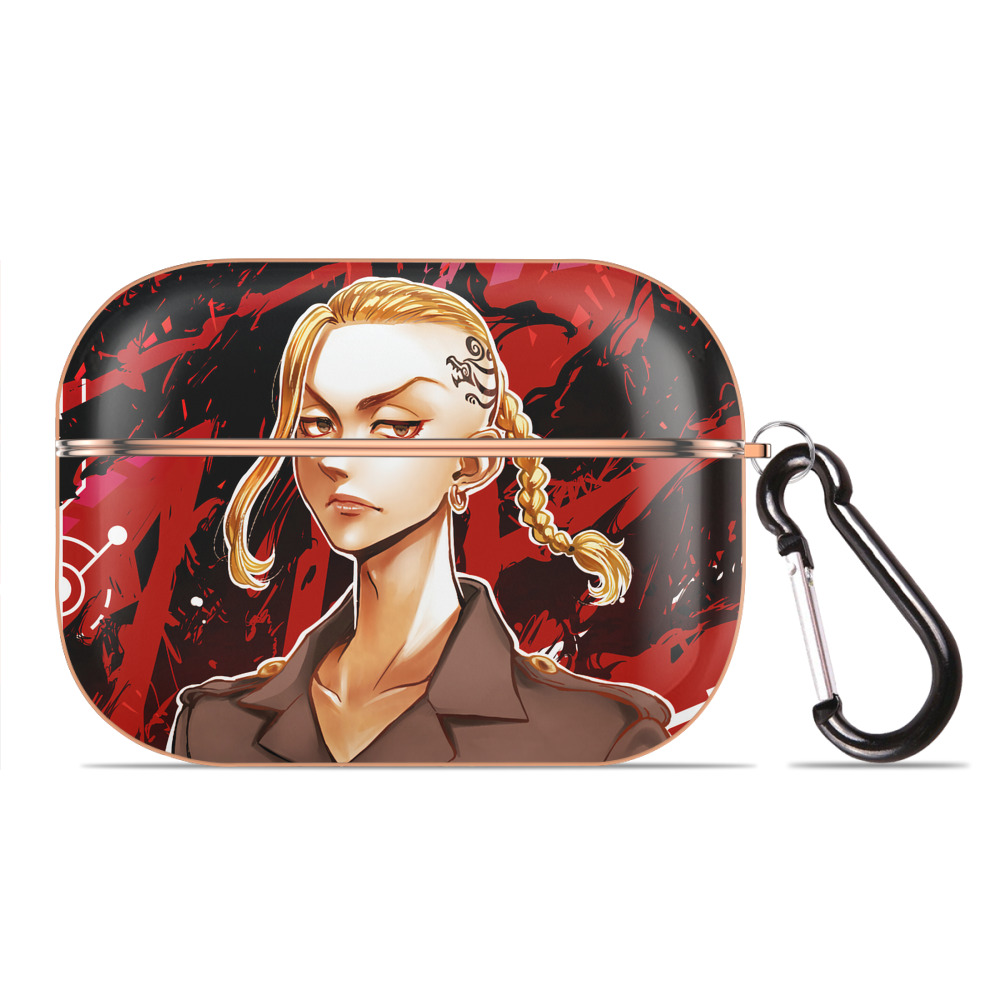 （画像用） 東京リベンジャーズ Tokyo Revengers 【AirPods Pro用】ハードシェル保護ケース｜耐衝撃・防指紋・カラビナ付き商品仕様