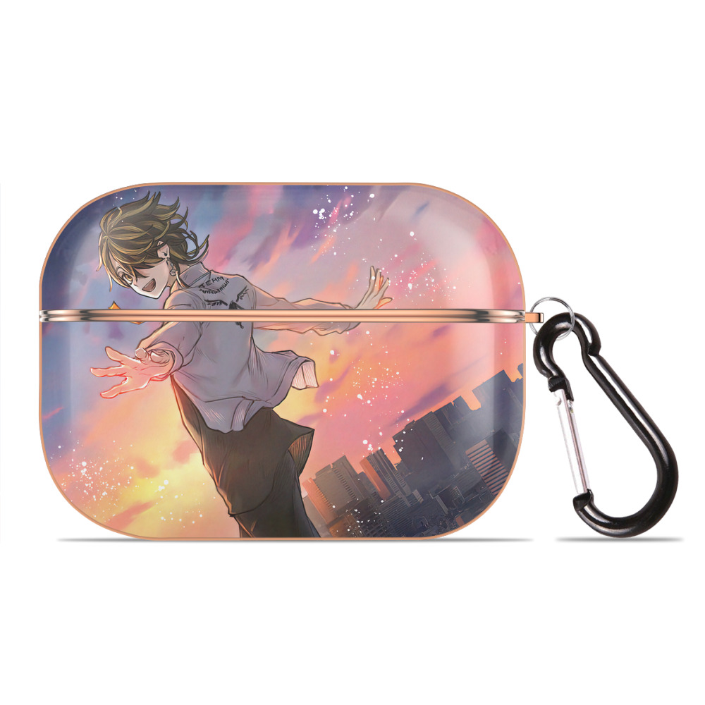 （画像用） 東京リベンジャーズ Tokyo Revengers 【AirPods Pro用】ハードシェル保護ケース｜耐衝撃・防指紋・カラビナ付き商品仕様