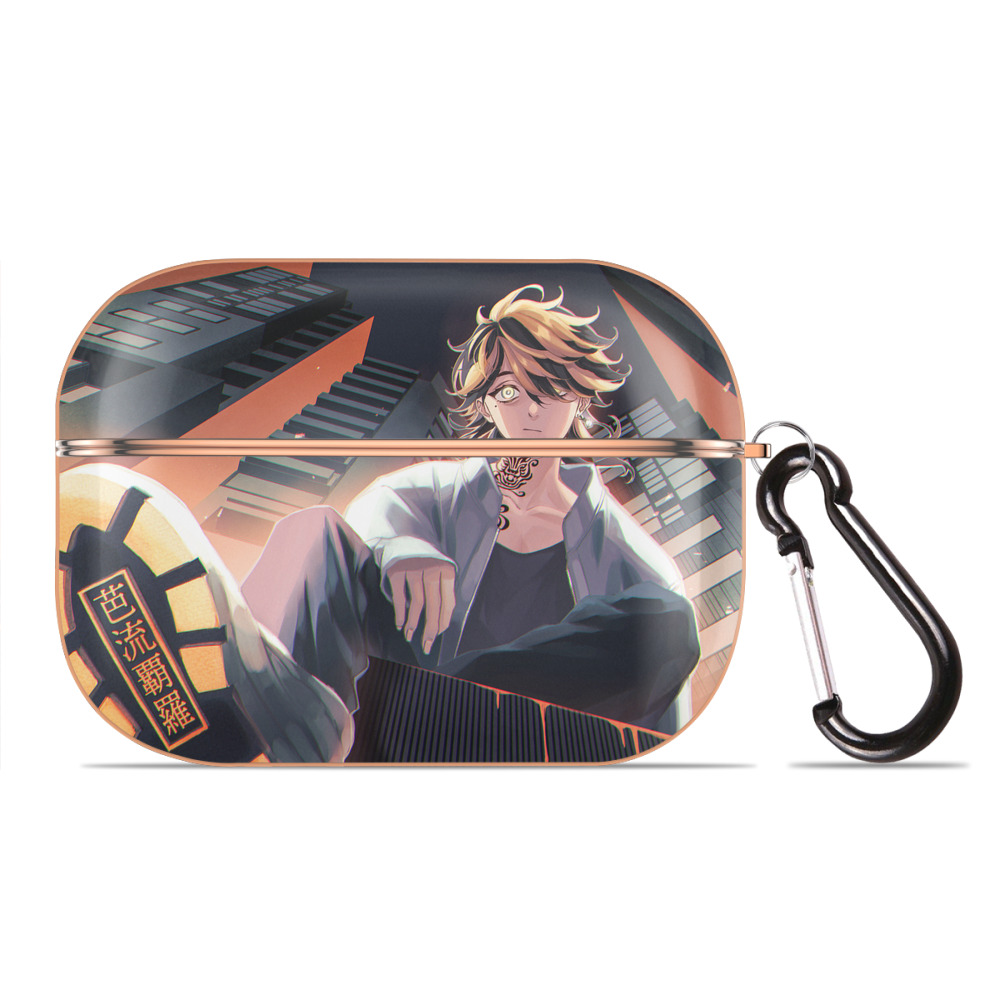 （画像用） 東京リベンジャーズ Tokyo Revengers 【AirPods Pro用】ハードシェル保護ケース｜耐衝撃・防指紋・カラビナ付き商品仕様