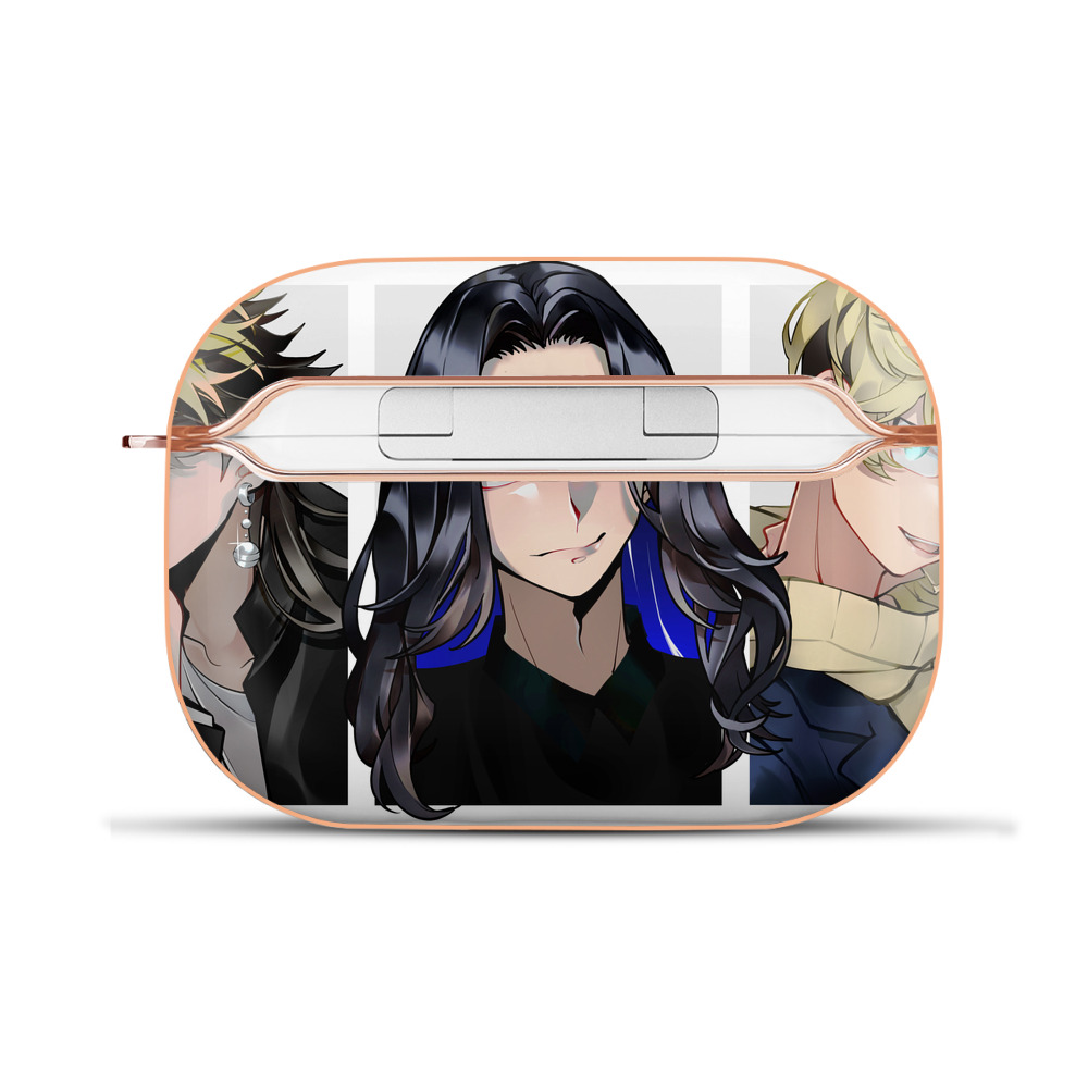 （画像用） 東京リベンジャーズ Tokyo Revengers 【AirPods Pro用】ハードシェル保護ケース｜耐衝撃・防指紋・カラビナ付き商品仕様