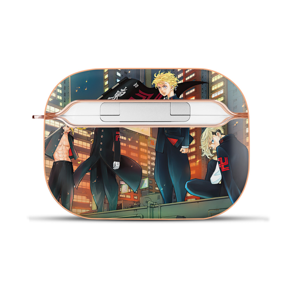（画像用） 東京リベンジャーズ Tokyo Revengers 【AirPods Pro用】ハードシェル保護ケース｜耐衝撃・防指紋・カラビナ付き商品仕様