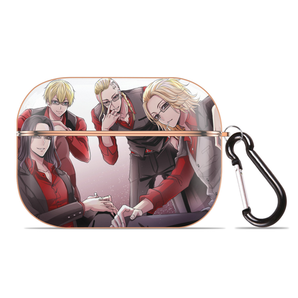 （画像用） 東京リベンジャーズ Tokyo Revengers 【AirPods Pro用】ハードシェル保護ケース｜耐衝撃・防指紋・カラビナ付き商品仕様