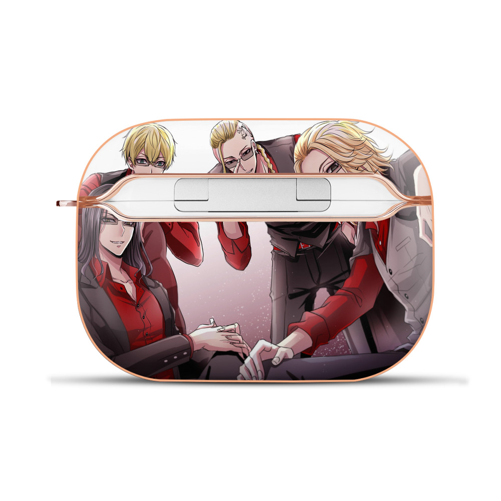 （画像用） 東京リベンジャーズ Tokyo Revengers 【AirPods Pro用】ハードシェル保護ケース｜耐衝撃・防指紋・カラビナ付き商品仕様