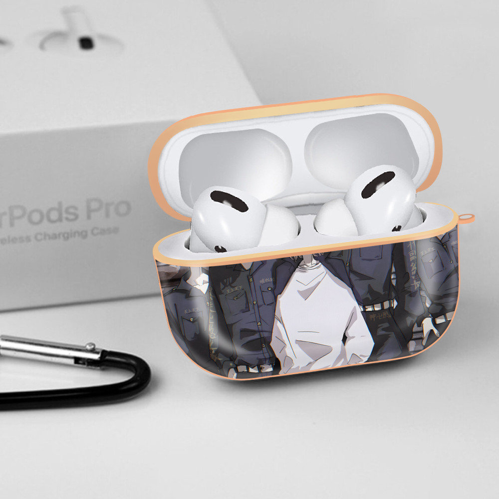 東京リベンジャーズ Tokyo Revengers 【AirPods Pro用】ハードシェル保護ケース｜耐衝撃・防指紋・カラビナ付き商品仕様