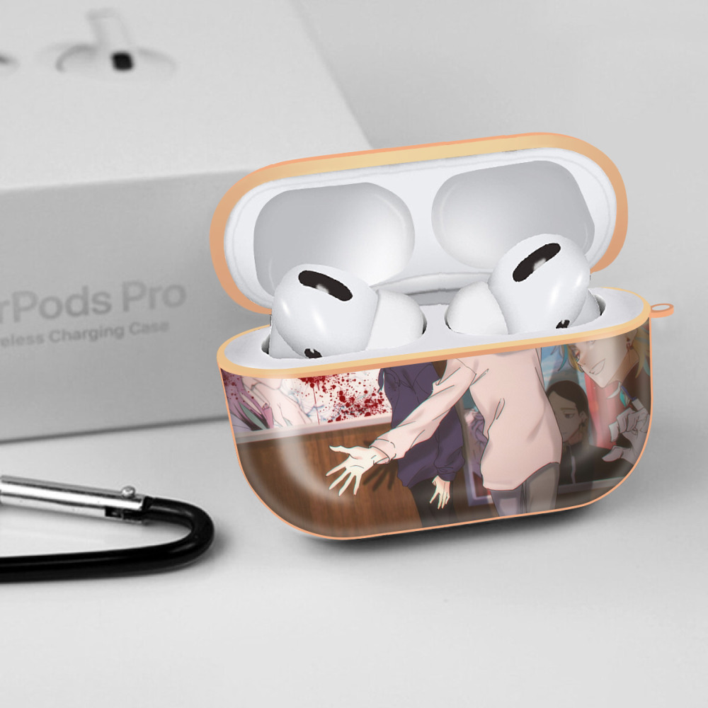 東京リベンジャーズ Tokyo Revengers 【AirPods Pro用】ハードシェル保護ケース｜耐衝撃・防指紋・カラビナ付き商品仕様