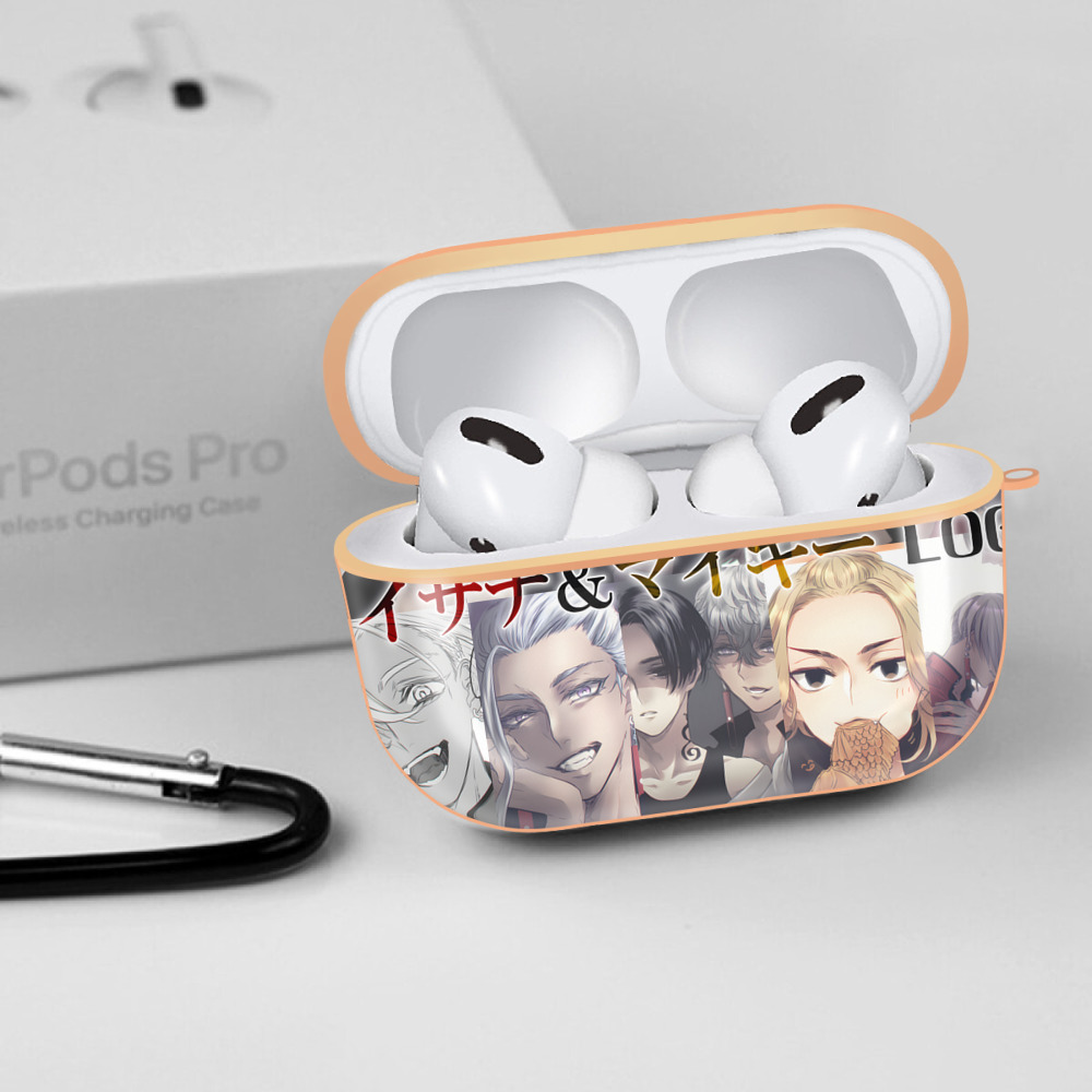 東京リベンジャーズ Tokyo Revengers 【AirPods Pro用】ハードシェル保護ケース｜耐衝撃・防指紋・カラビナ付き商品仕様