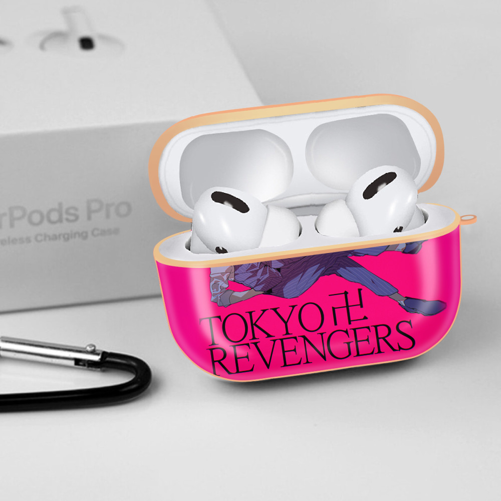 東京リベンジャーズ Tokyo Revengers 【AirPods Pro用】ハードシェル保護ケース｜耐衝撃・防指紋・カラビナ付き商品仕様