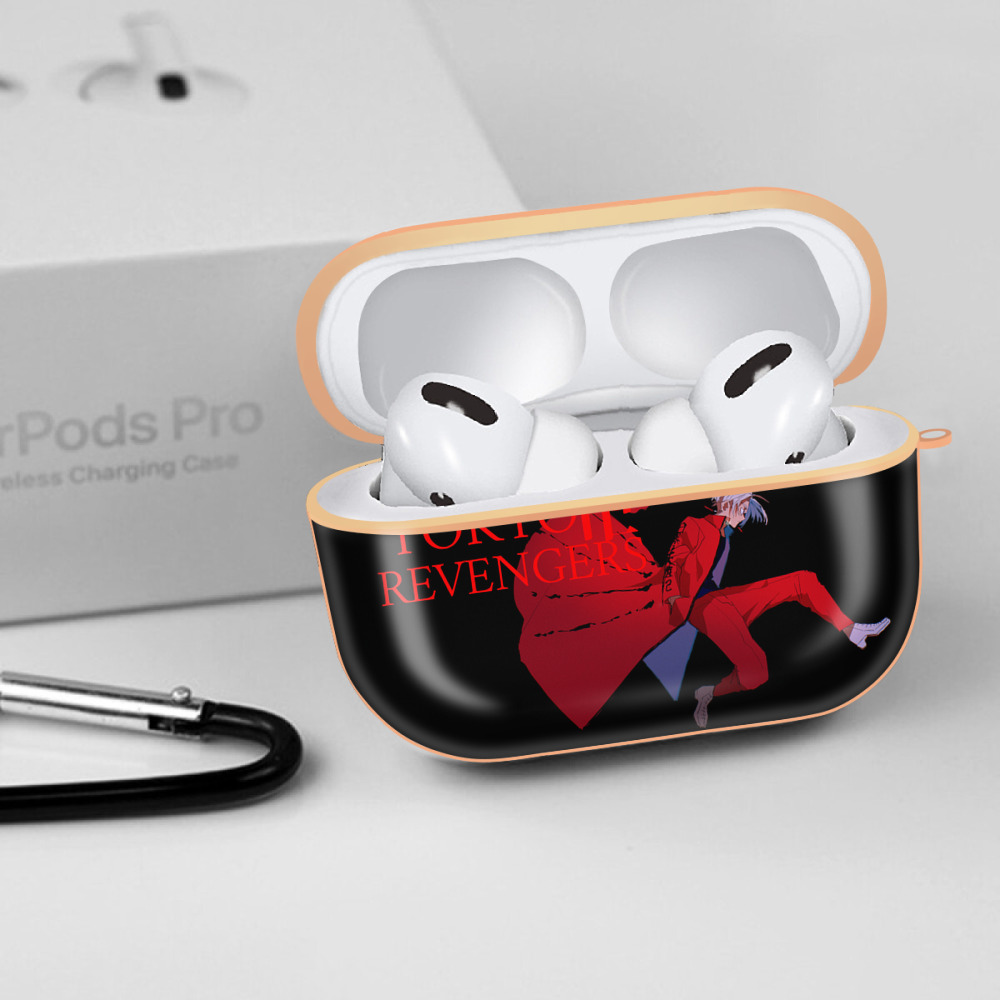 東京リベンジャーズ Tokyo Revengers 【AirPods Pro用】ハードシェル保護ケース｜耐衝撃・防指紋・カラビナ付き商品仕様