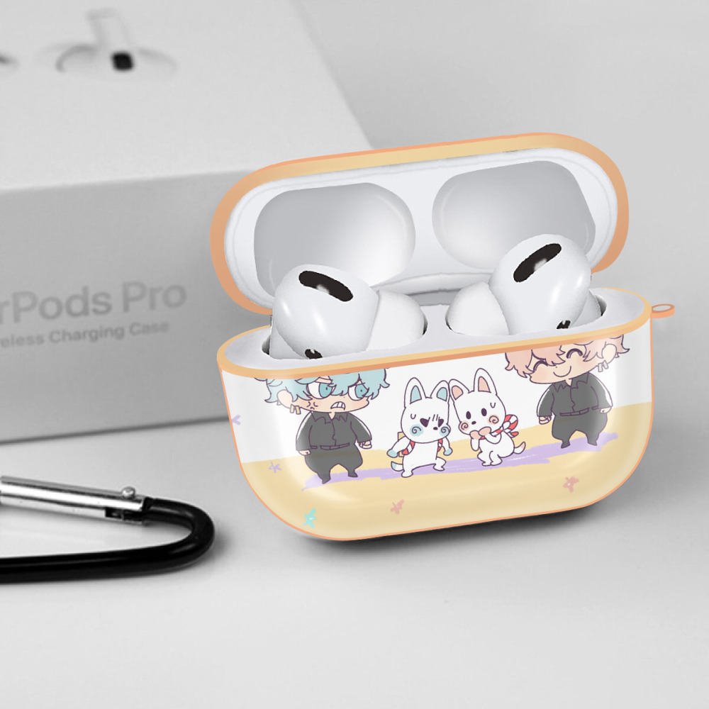 東京リベンジャーズ Tokyo Revengers 【AirPods Pro用】ハードシェル保護ケース｜耐衝撃・防指紋・カラビナ付き商品仕様