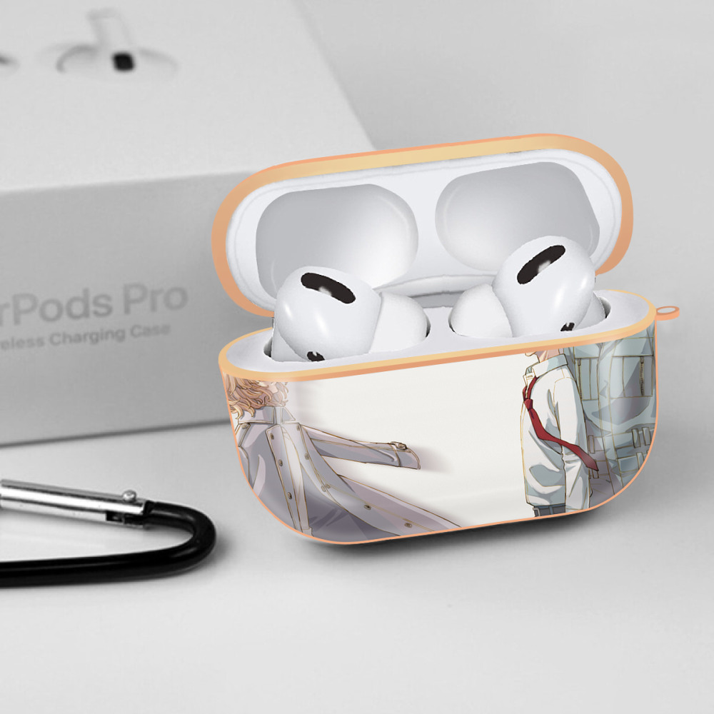 東京リベンジャーズ Tokyo Revengers 【AirPods Pro用】ハードシェル保護ケース｜耐衝撃・防指紋・カラビナ付き商品仕様