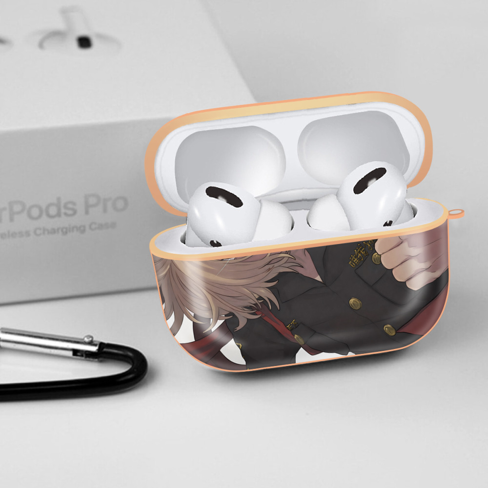 東京リベンジャーズ Tokyo Revengers 【AirPods Pro用】ハードシェル保護ケース｜耐衝撃・防指紋・カラビナ付き商品仕様