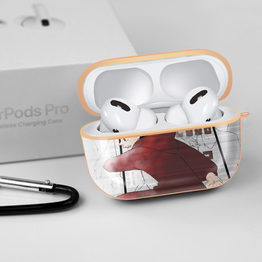 東京リベンジャーズ Tokyo Revengers 【AirPods Pro用】ハードシェル保護ケース｜耐衝撃・防指紋・カラビナ付き商品仕様
