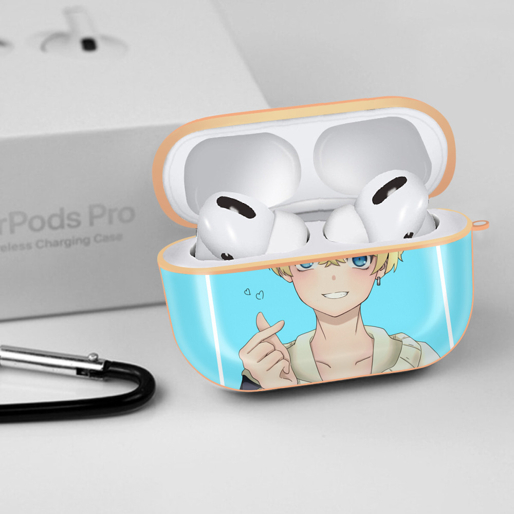 東京リベンジャーズ Tokyo Revengers 【AirPods Pro用】ハードシェル保護ケース｜耐衝撃・防指紋・カラビナ付き商品仕様